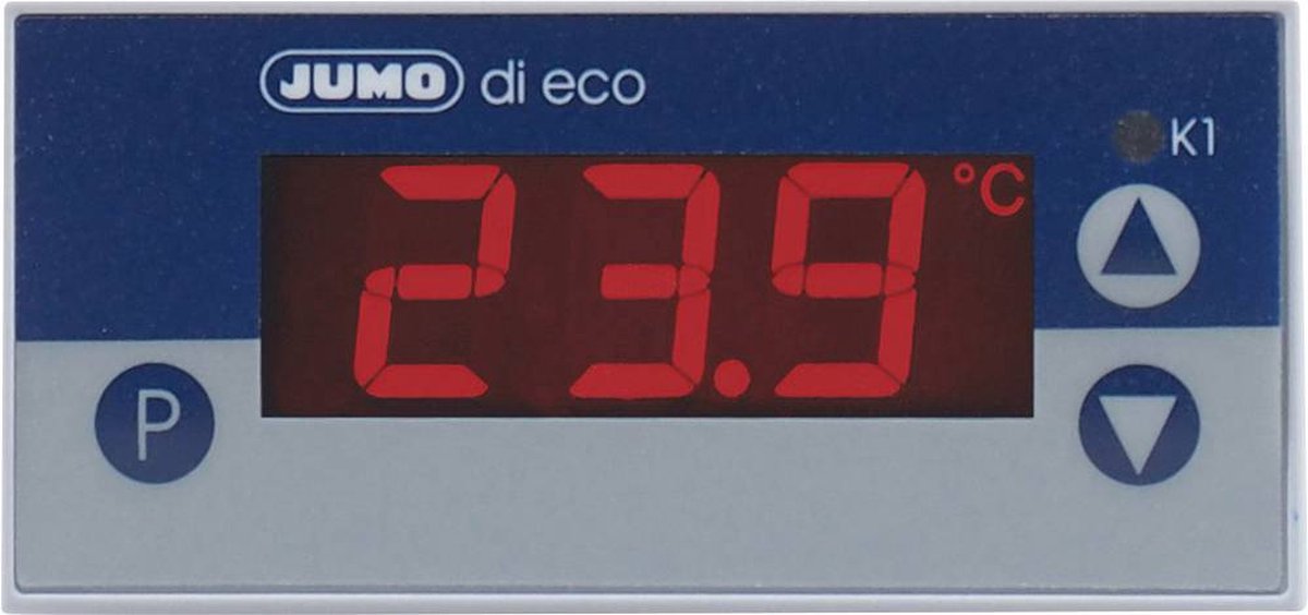 Jumo di eco Temperatuurregelaar J, L, K -200 tot +999 °C Relais 10 A (l x b x h) 56 x 76 x 36 mm