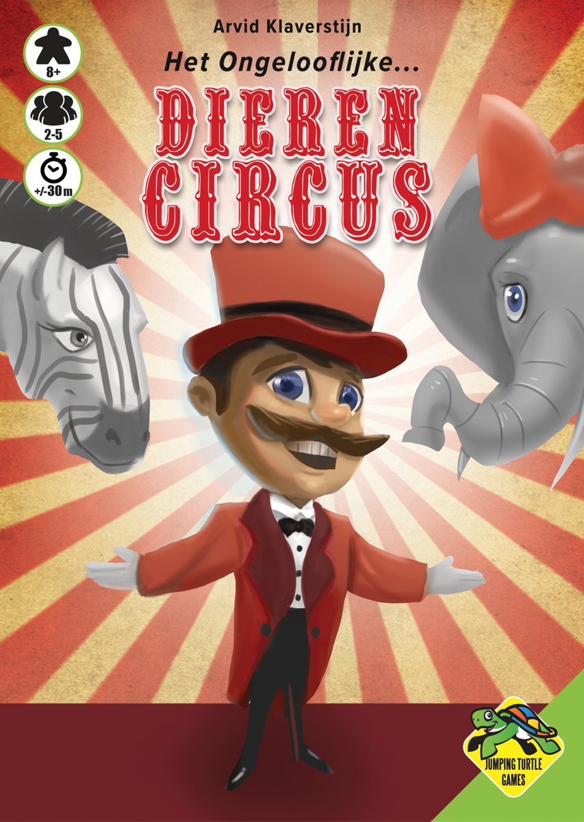 Het Ongelooflijke Dierencircus - Kaartspel met circusthema