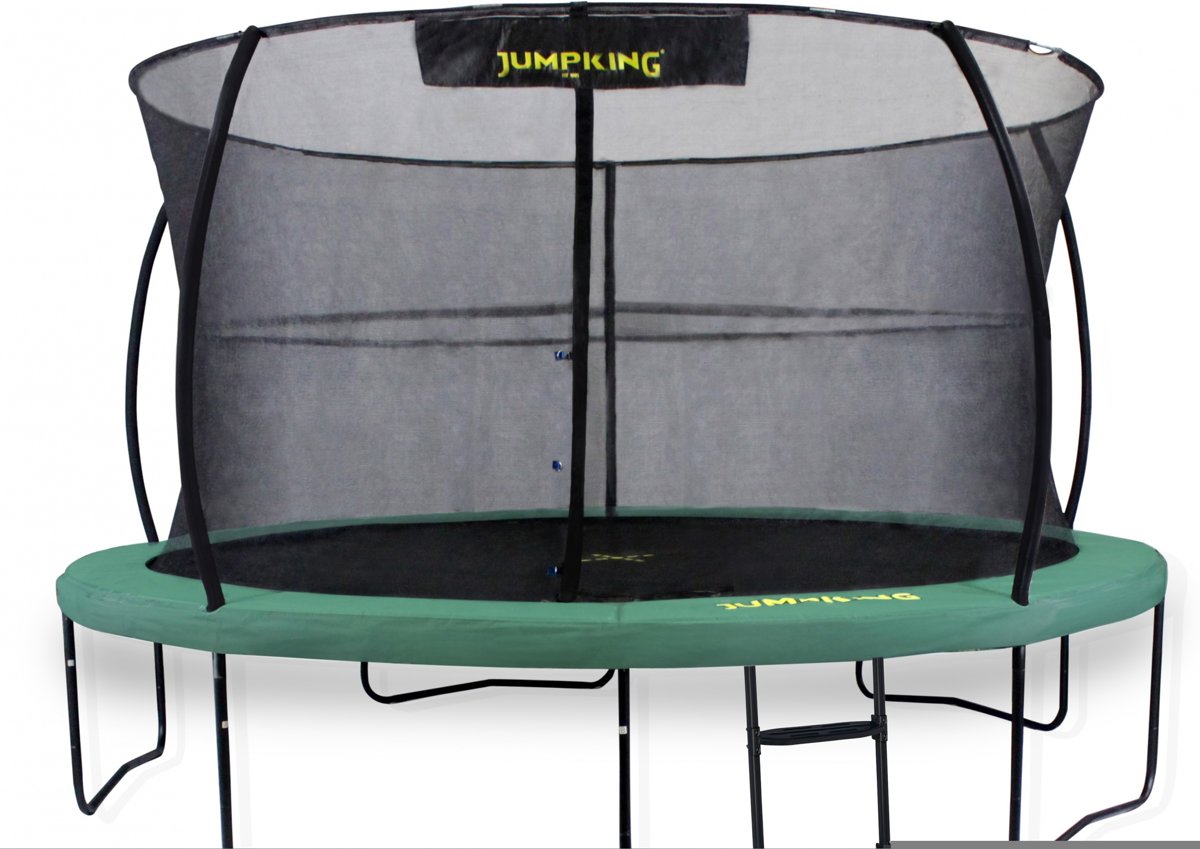 Jumpking Trampoline Met Net En Ladder Jumppod Deluxe 366 Cm Groen (2017)