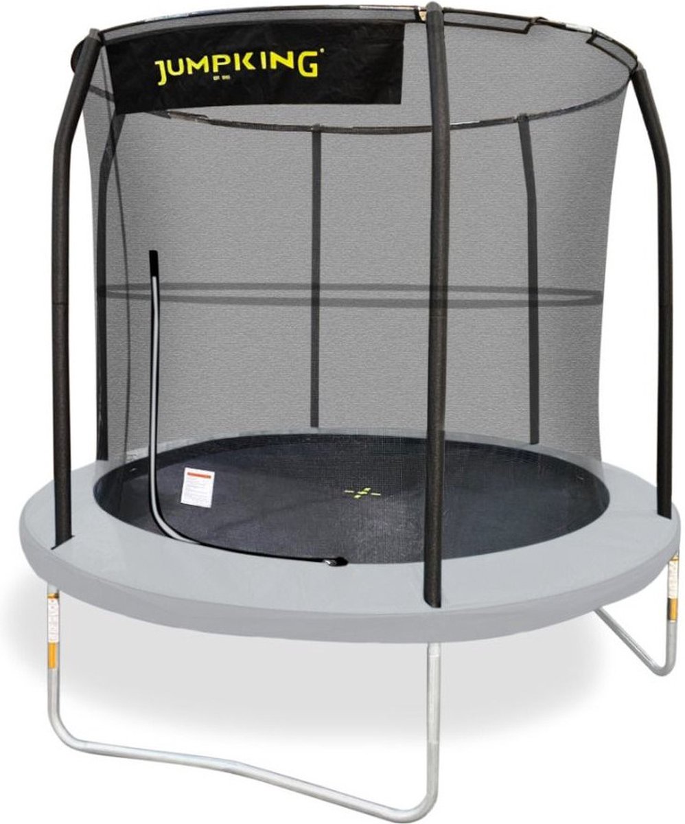 Jumpking Trampoline Tyro 240 X 185 Cm Staal/mesh Grijs