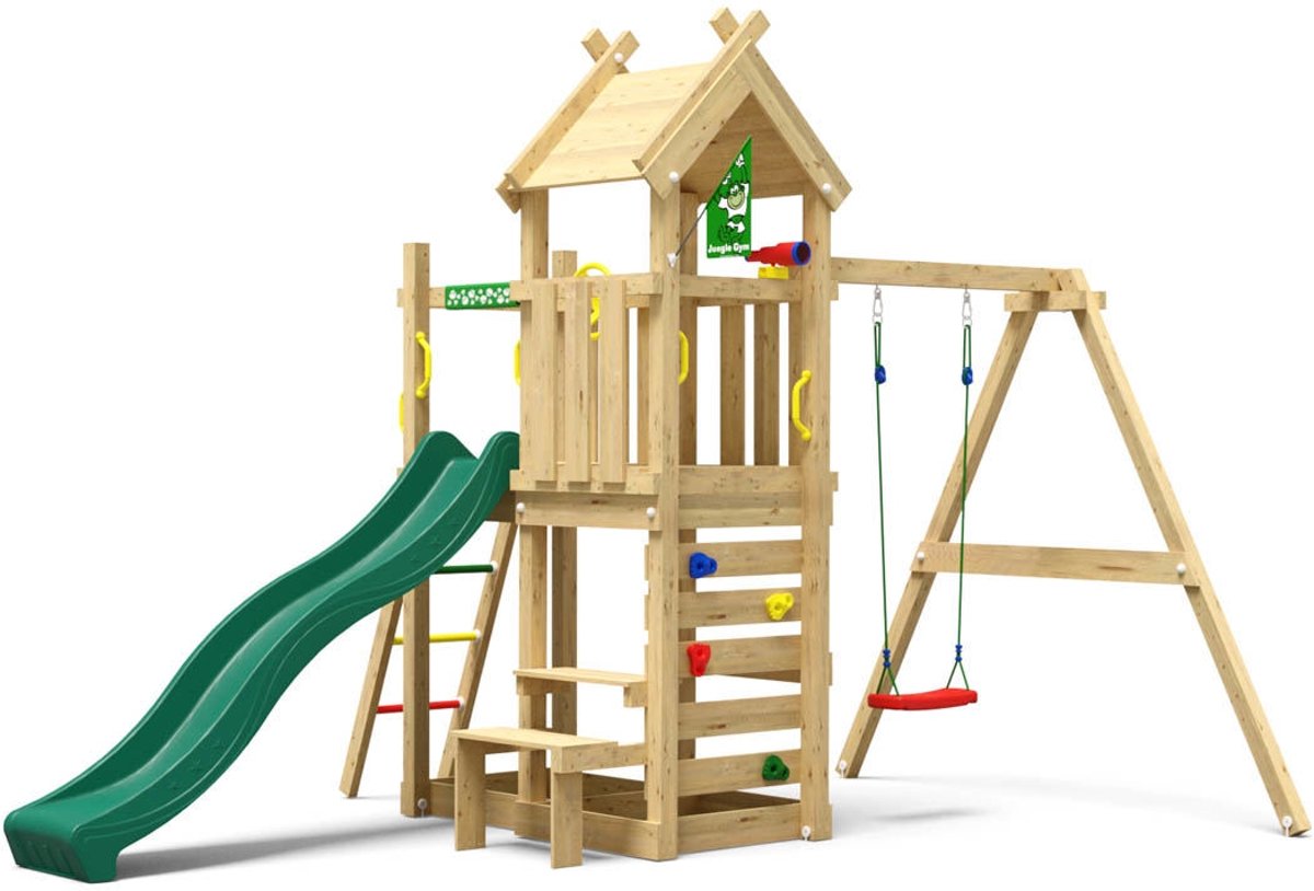 Houten Klimstoestel voor Kinderen - Teepee 1-Swing