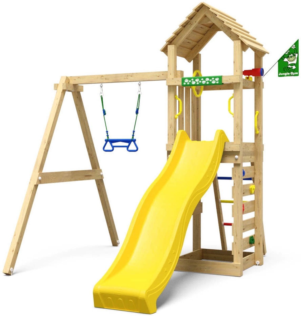 Houten Speeltoren voor Kinderen - Cocoon 1-Swing