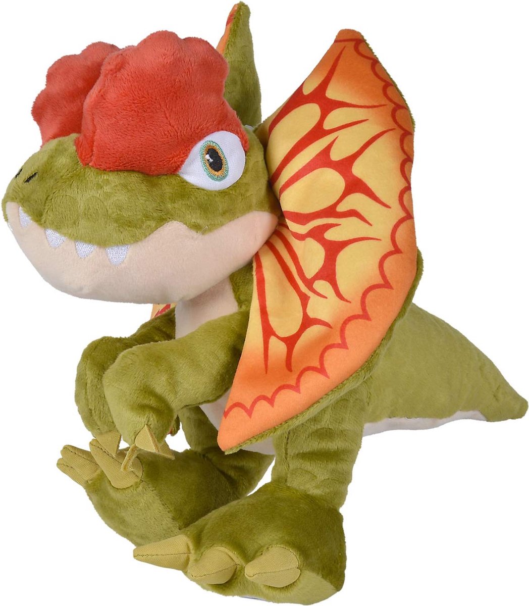 Jurassic World Dilophosaurus Knuffel - 25 Cm