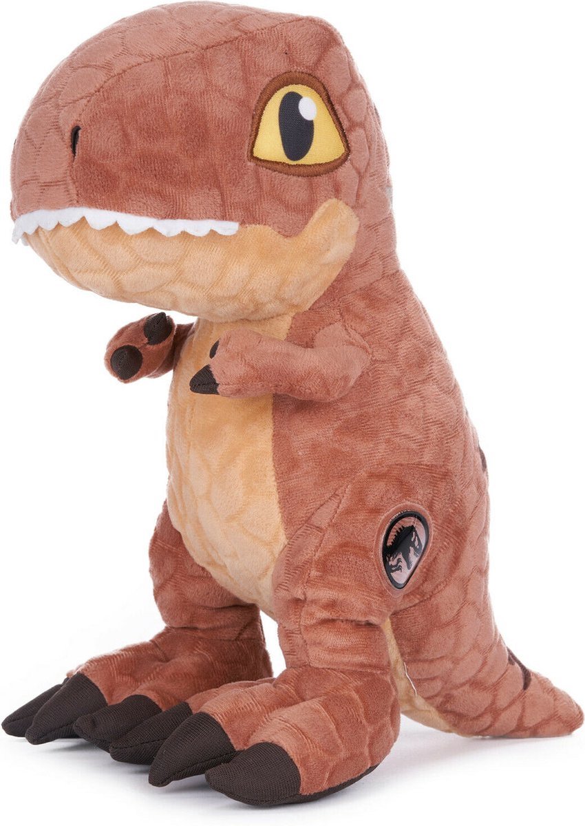 Jurassic World Dinosaurus Camp Cretaceous (Bruin) Pluche Knuffel 30 cm