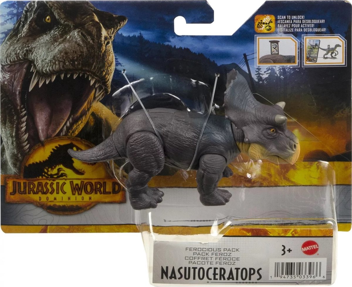 Jurassic World Rugops Primus Dinosaur - Actiefiguur - 14 cm groot