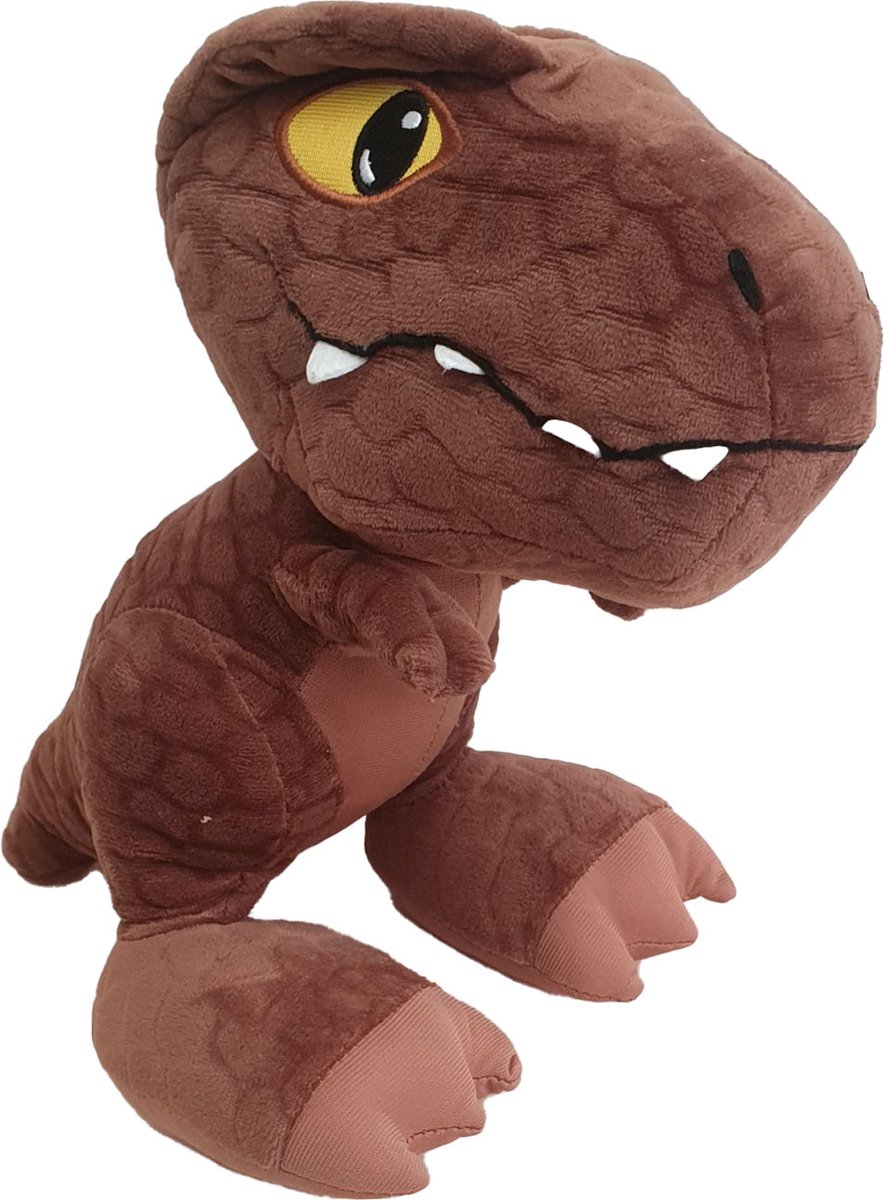 Jurassic World T-rex Dinosaurus knuffel - 30 Cm