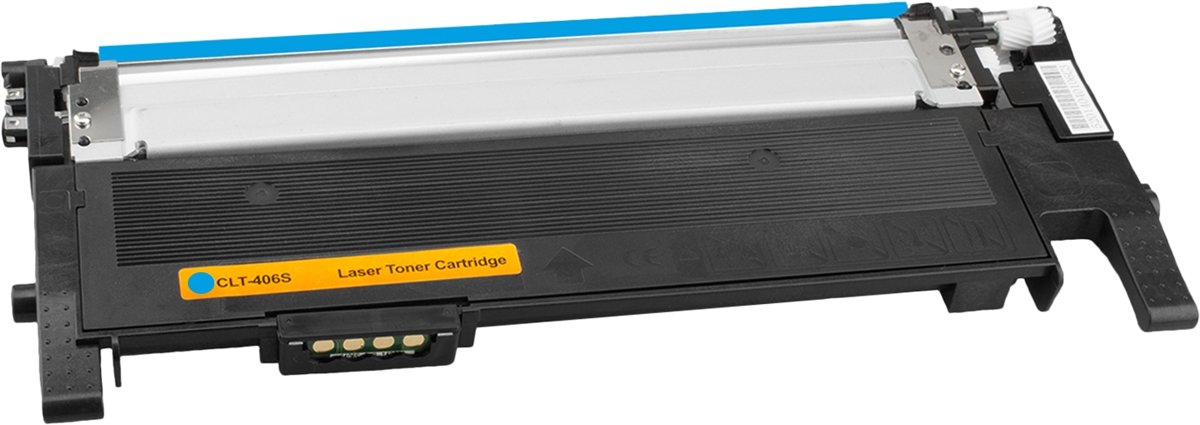 Merkloos - Tonercartridge / Alternatief voor Samsung  CLT-C406S CLP-360 blauw