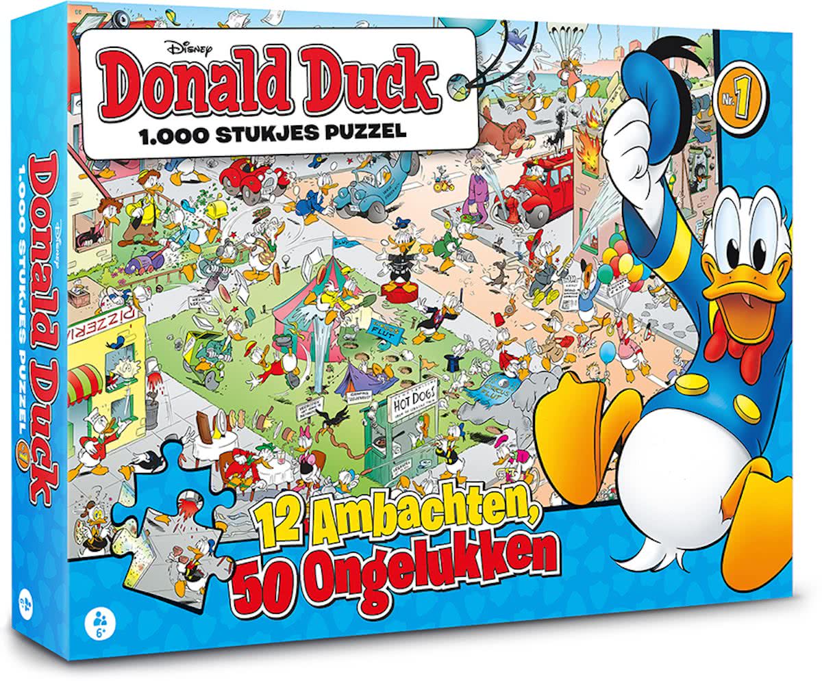 Donald Duck puzzel - 1000 stukjes