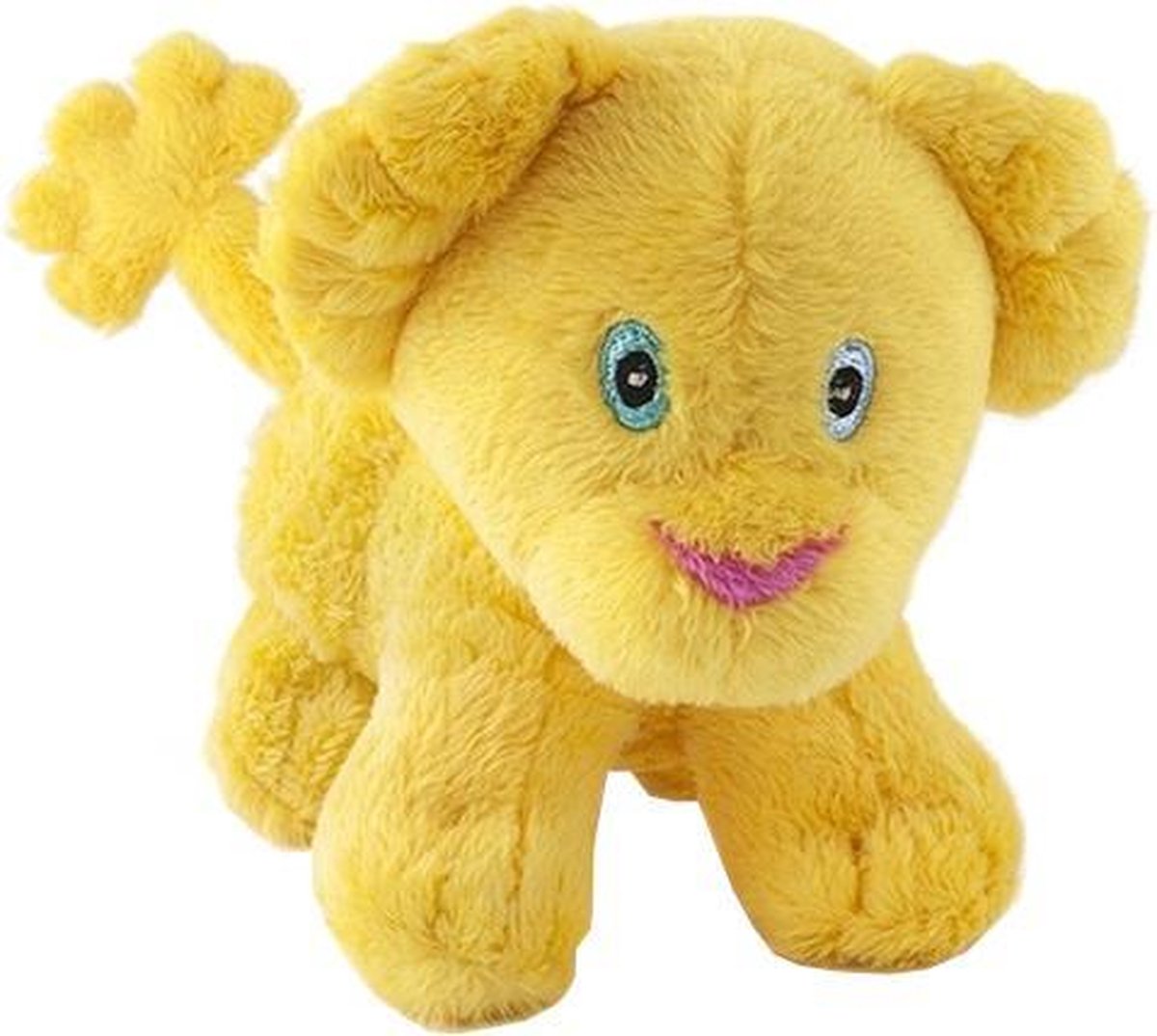 knuffelwelpje Casper en Emma 30 cm pluche geel