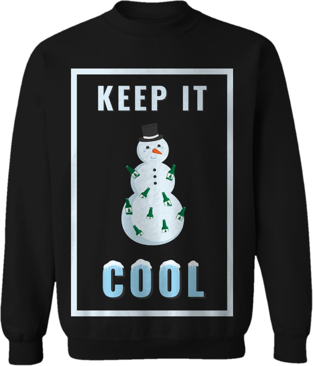 JAP Foute kersttrui - Keep it cool - Dames en heren - Maat L