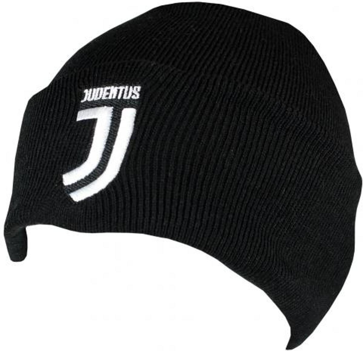 Juventus Muts Omslag Volwassenen Zwart Logo