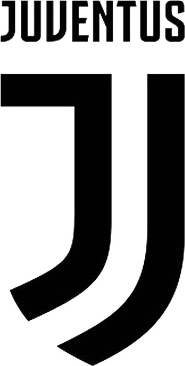 Taylors - Juventus FC Clubwapen Sticker (Wit)