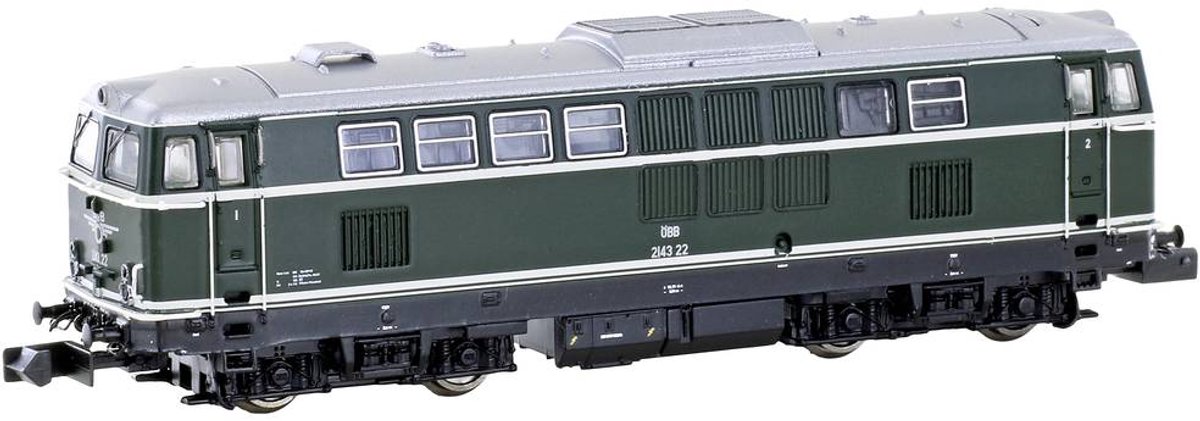   JC60000_6 N diesellocomotief Rh 2043 groen van de ÖBB