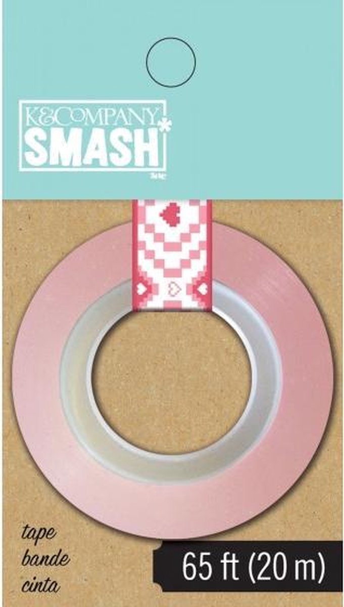 K&Company smash heart clear tape