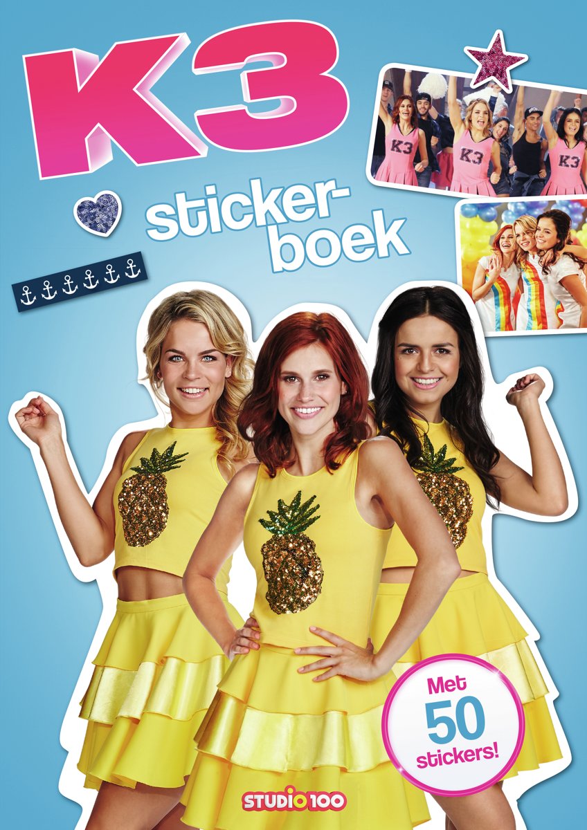 K3 : stickerboek - pina colada