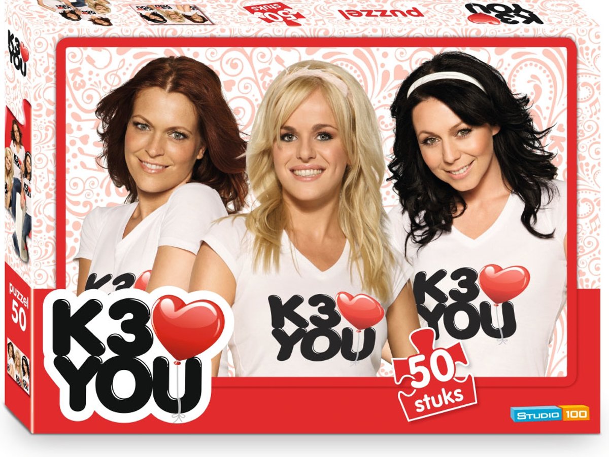 K3 Puzzel - K3 loves you