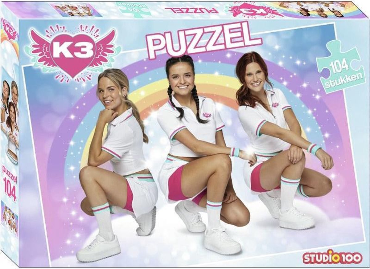 K3 Puzzel Dromen 104 stukjes