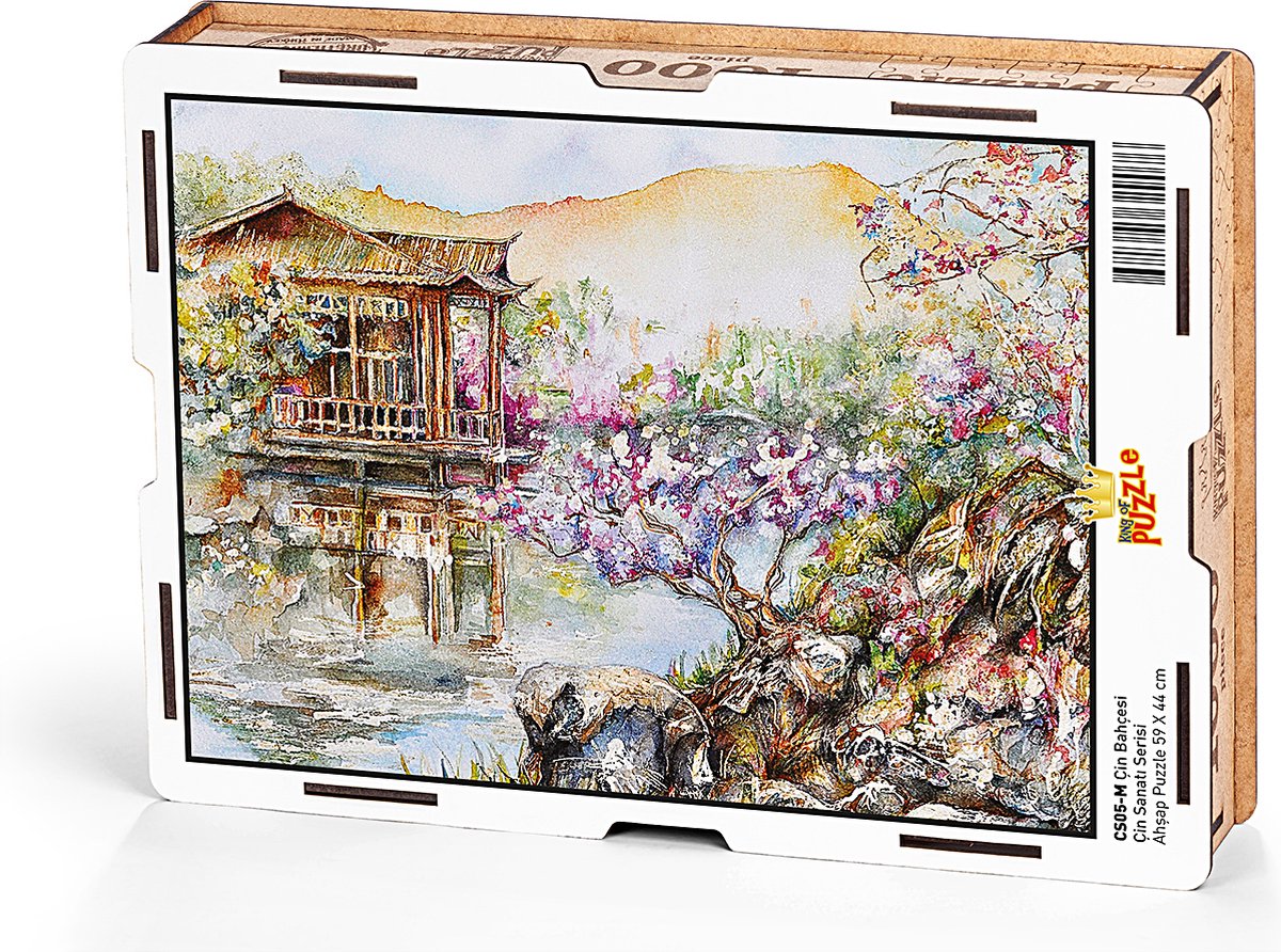 Chinese tuinhouten puzzel 1000 stukjes