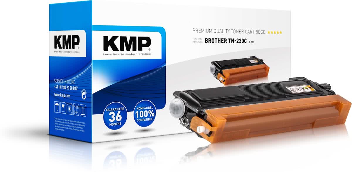 KMP B-T33 Tonercartridge 1400paginas Cyaan