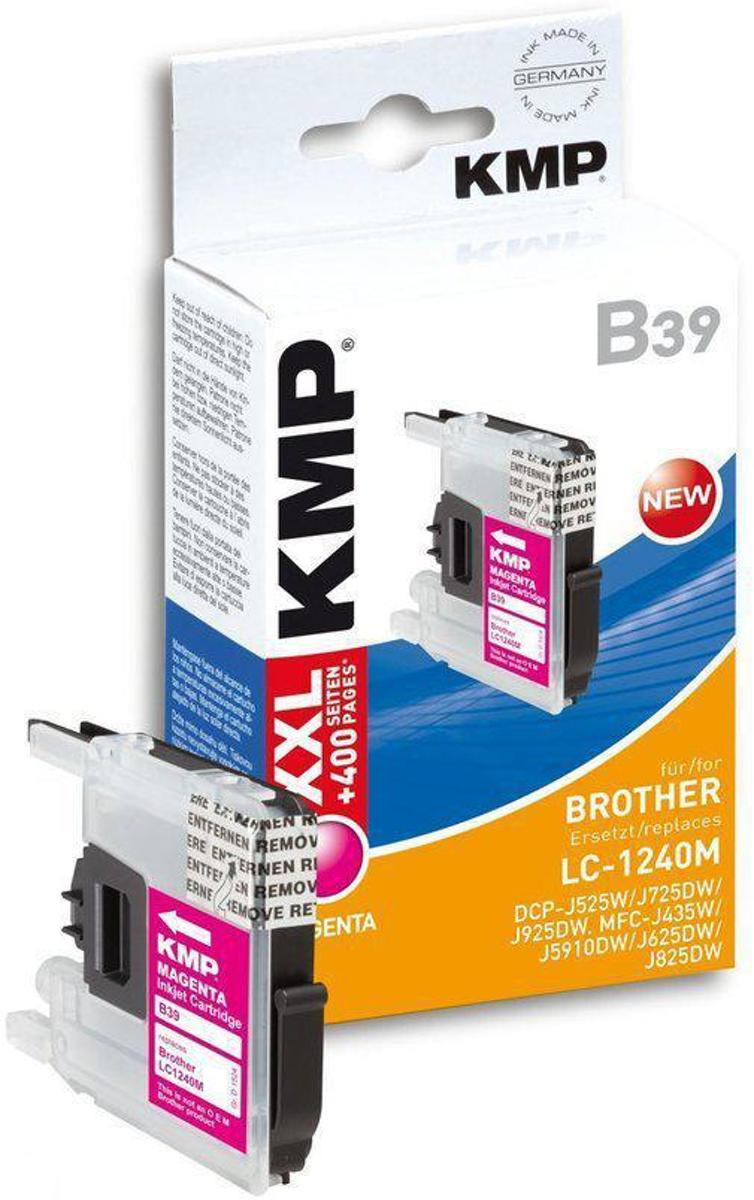 KMP Brother LC-1240M - Inktcartridge / Magenta