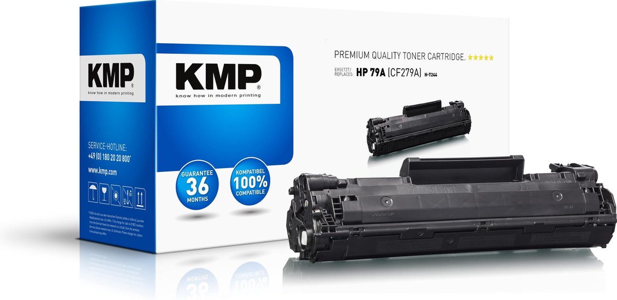 KMP H-T244 Toner cartridge replaced HP 79A, CF279A Black 1000 Sides Compatible Toner cartridge