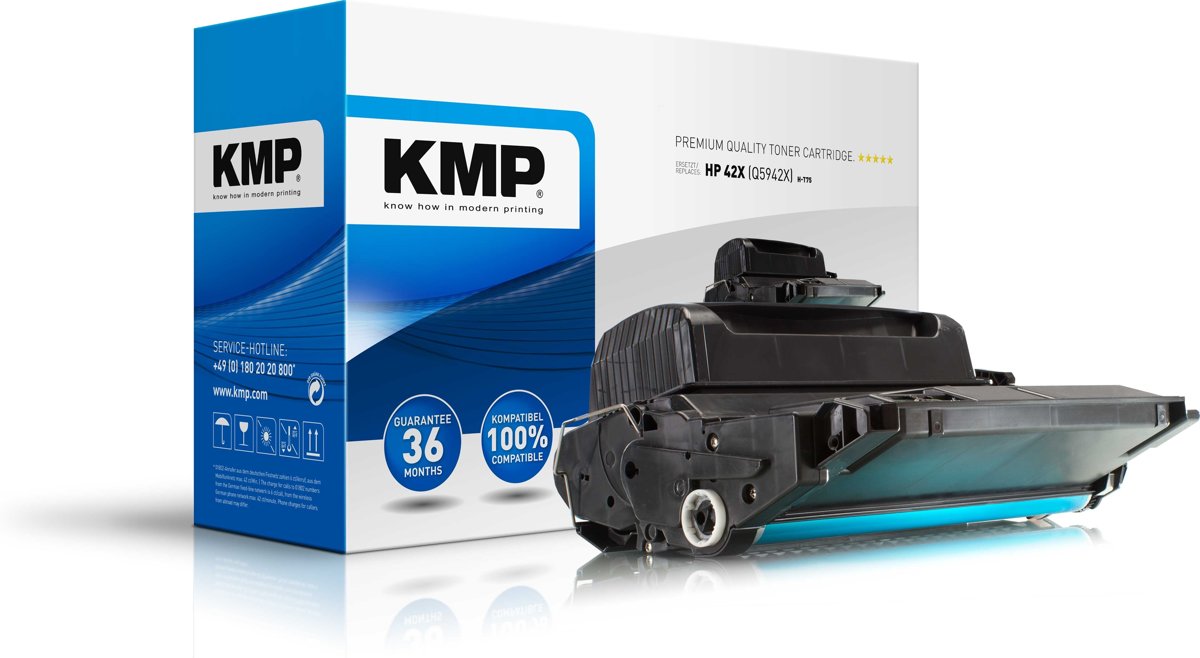 KMP H-T75 Cartridge 20000paginas Zwart