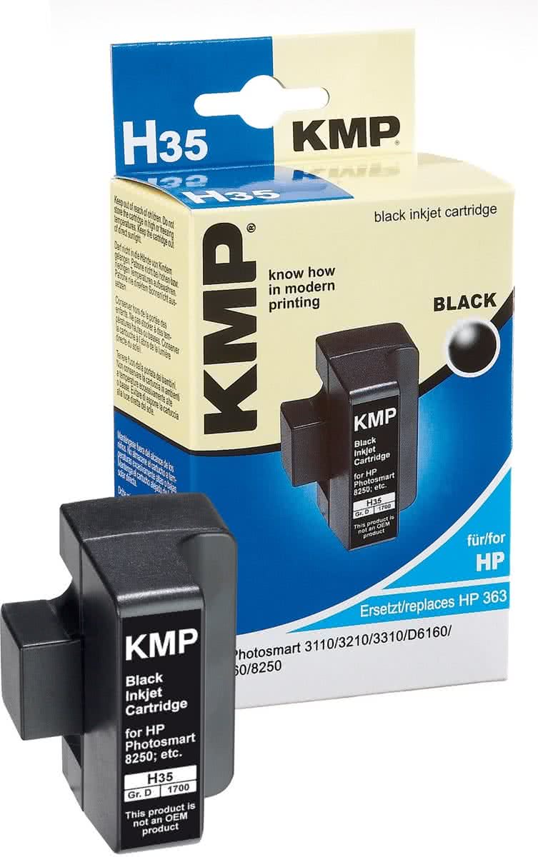 KMP H35 Zwart inktcartridge