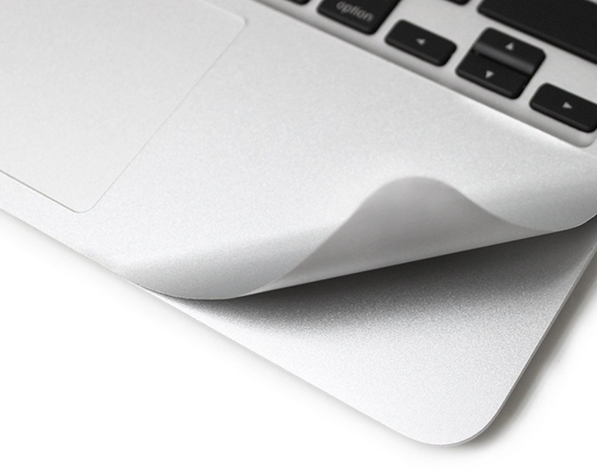 KMP Protective Skin zilver voor 13  MacBook Air 2015