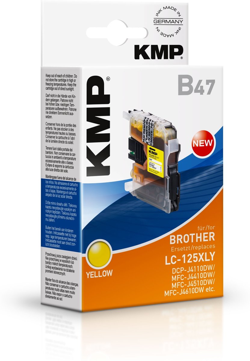 Toner Brother LC-125XLY comp. Yellow B47