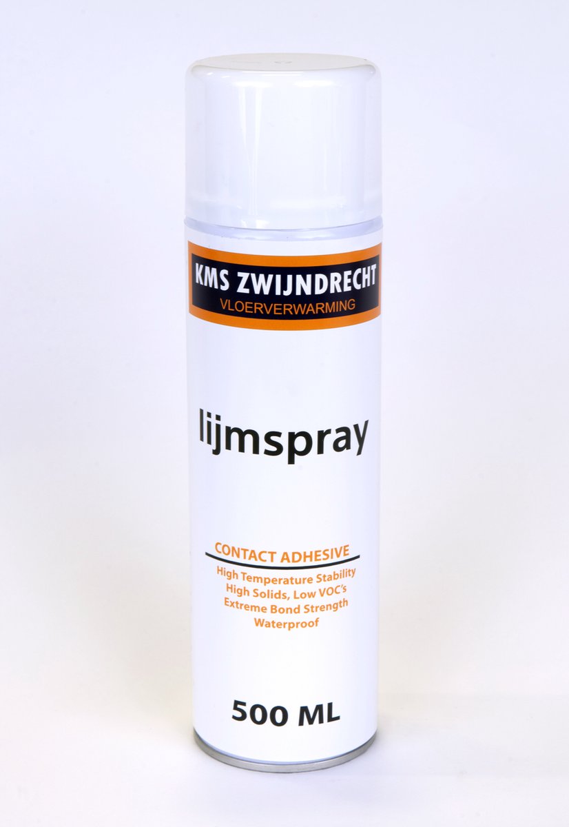 KMS Zwijndrecht Spuitlijm / Lijmspray  12x 500 ML