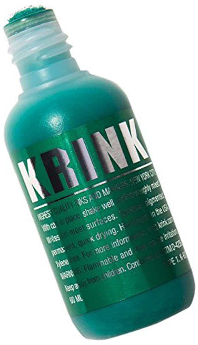 Krink Groene inkt stift - K-60 Squeeze Paint Marker