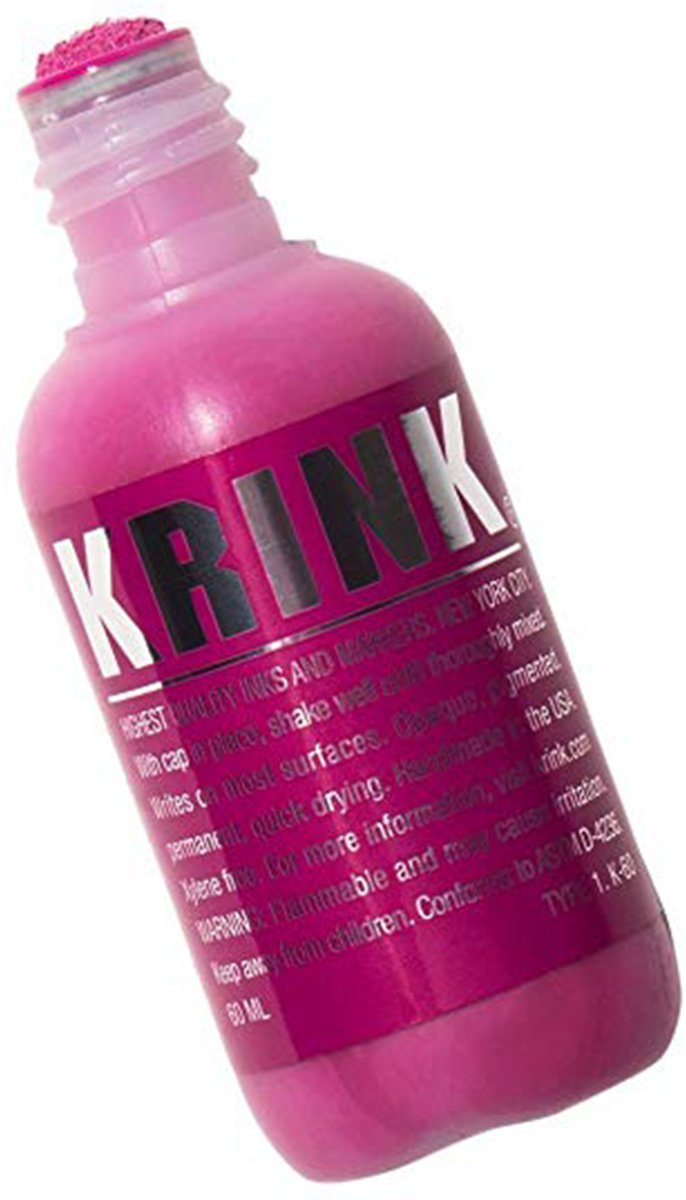 Krink Roze inkt stift - K-60 Squeeze Paint Marker