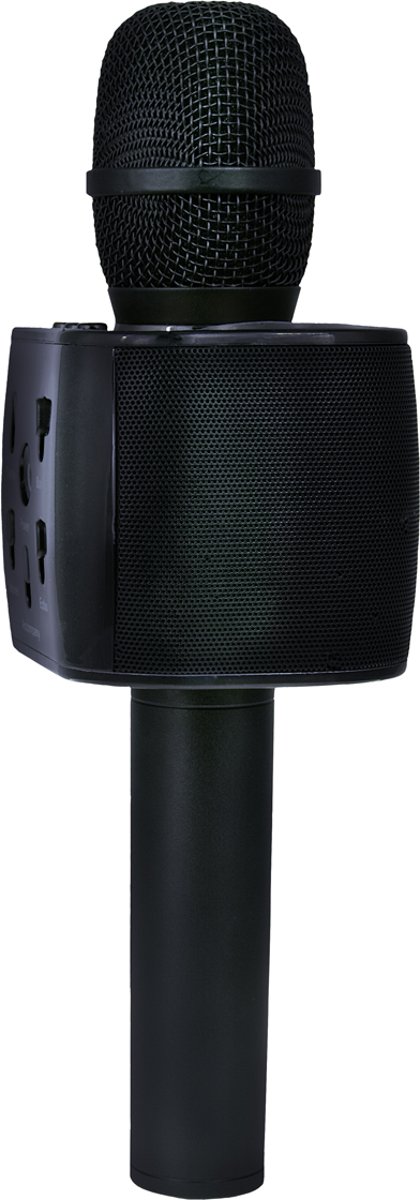 Ksix Sing en Go plus draagbare karaoke microfoon-speaker met equalizer voor smartphone - zwart