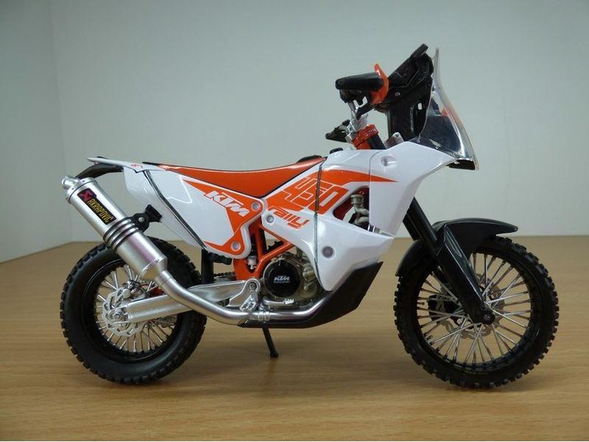 KTM 450 Rally Off-Road Mini Motor 1/12 Schaalmodel