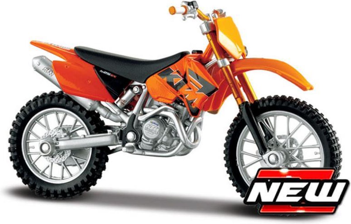 MAISTO KTM 525SX - 1:18 - Oranje