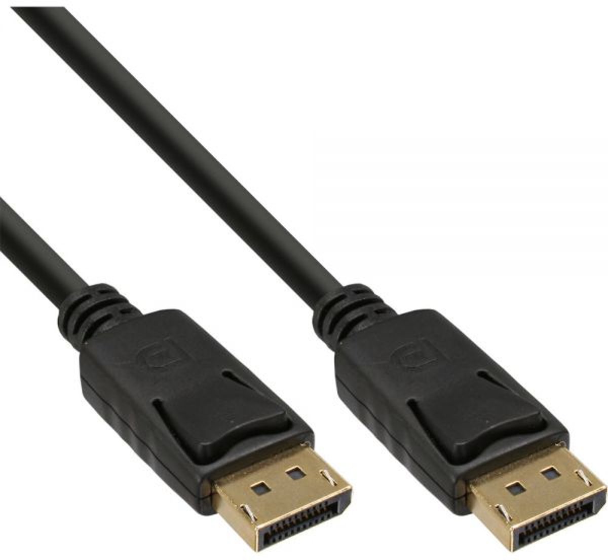 InLine DisplayPort kabel Verguld 2m