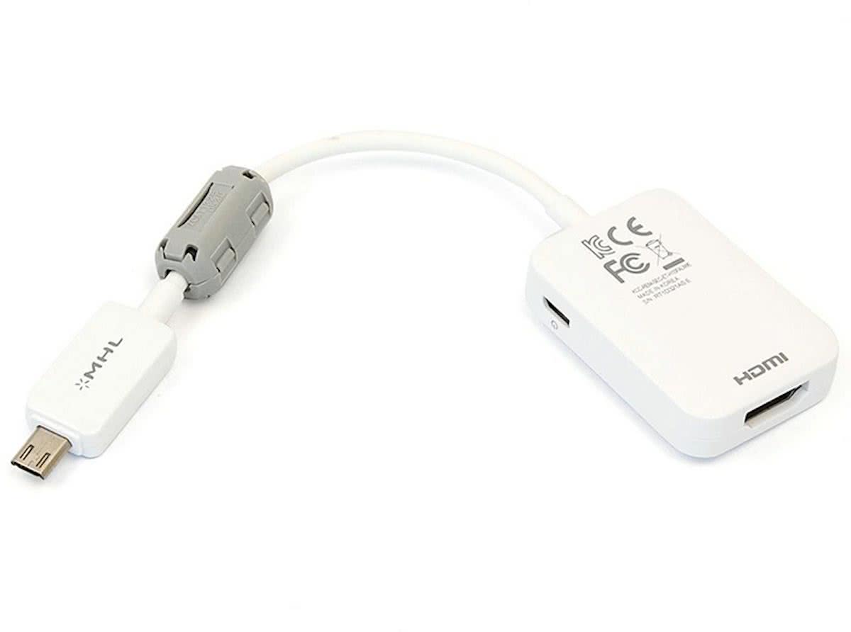 MHL adapter – HDMI MHL – Micro USB – 11 pin - geschikt voor Samsung