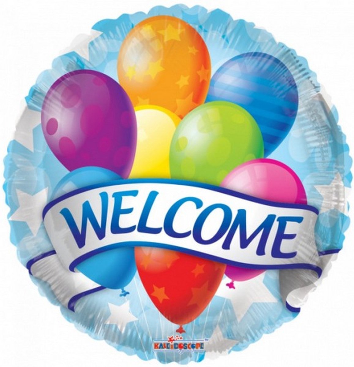 folieballon welcome junior 18 cm