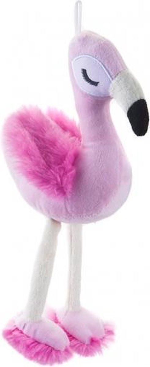 Florence Flamingoknuffel 17 cm roze