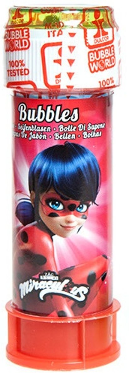 Kamparo Bellenblaas Miraculous Ladybug Rood 60 Ml