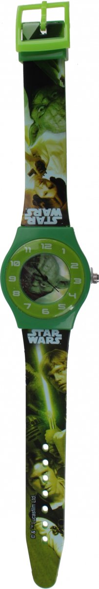 Kamparo Horloge Star Wars Groen