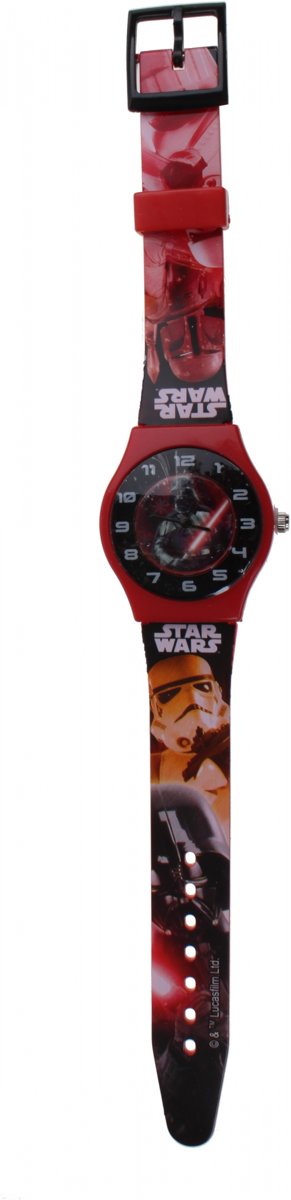 Kamparo Horloge Star Wars Rood