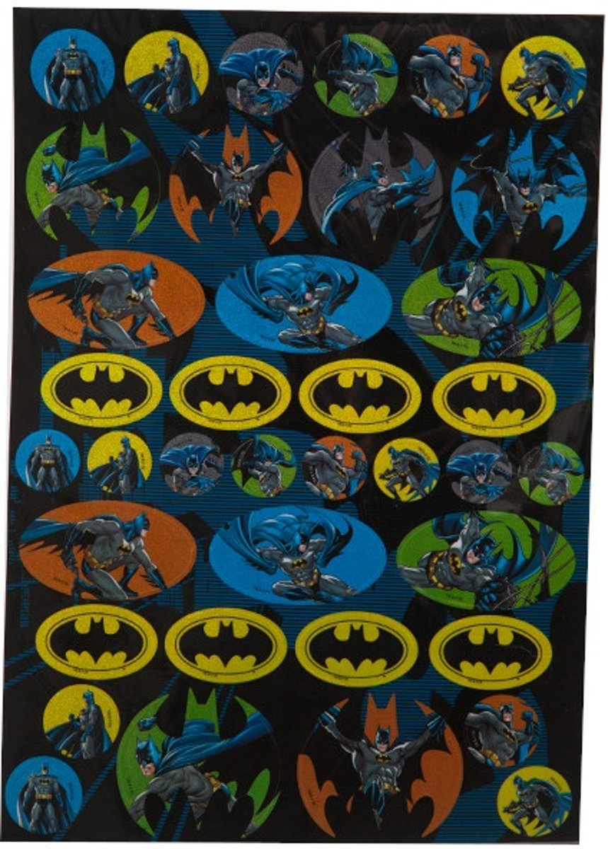 Kamparo Stickervel Batman 21 X 30 Cm