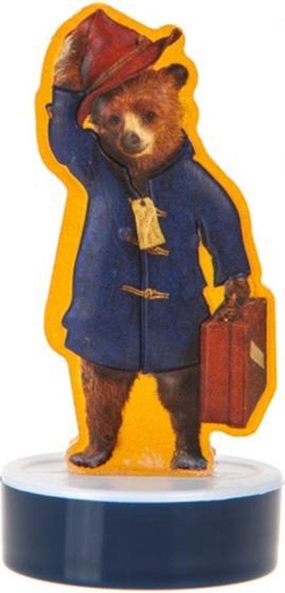 stempel beertje Paddington blauw