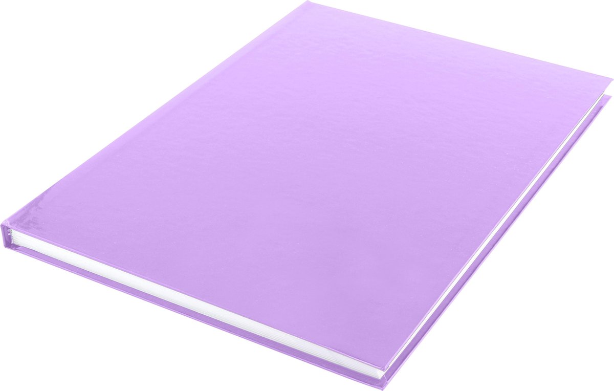 Dummyboek Kangaro A4 blanco hard cover 80 bl 100grs violet pastel