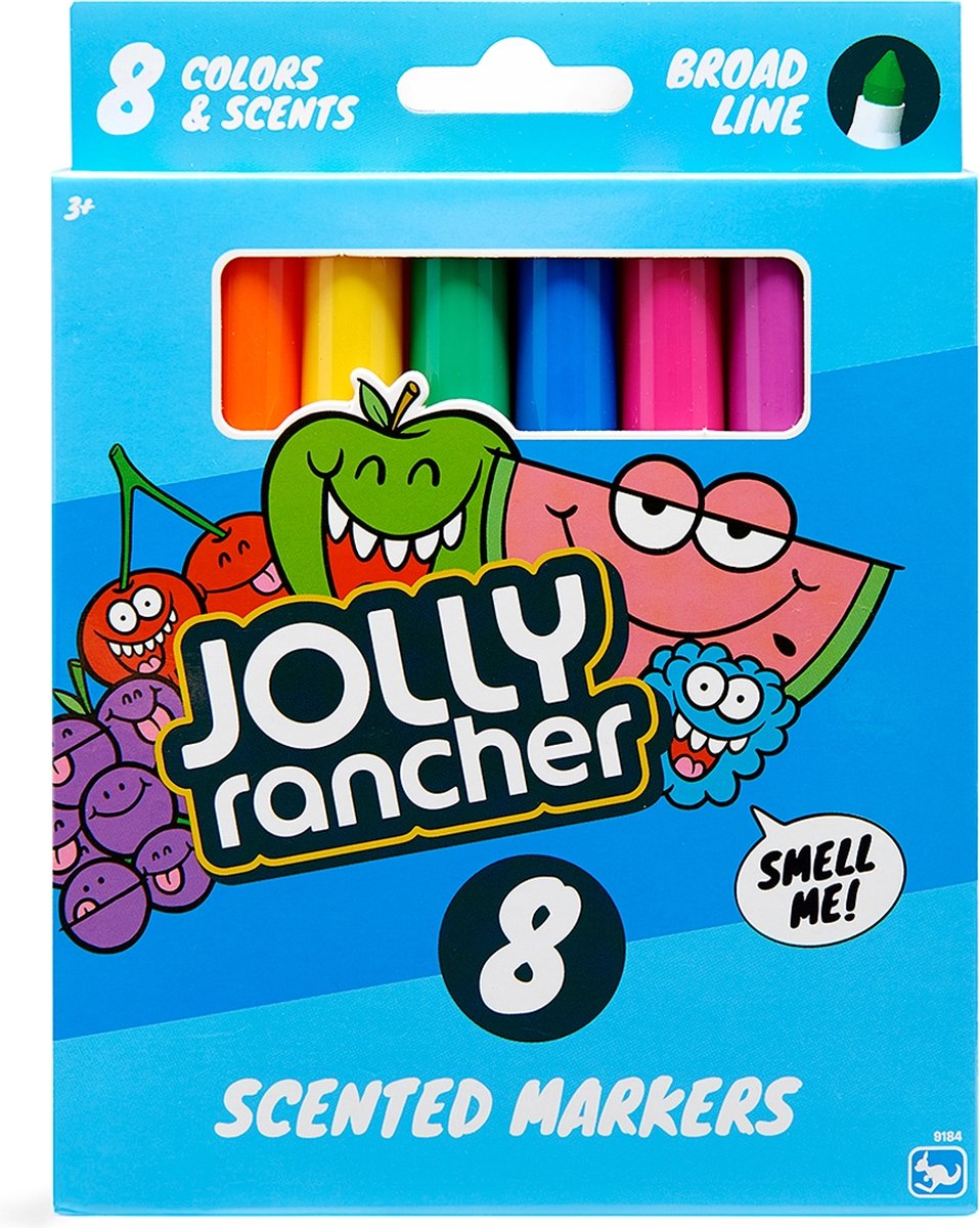 Jolly Rancher Scented Broadline Markers 8 Stuks