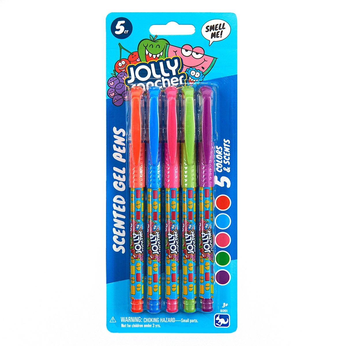 Jolly Rancher Scented Gel Pens 5 Stuks. Pennen met geur.