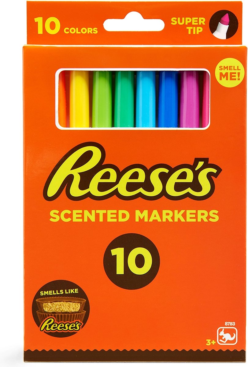 Reeses Scented Super Tip Markers 10 Stuks Geurstiften