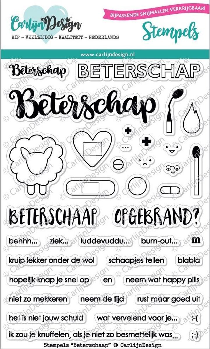 Clear Stamps Beterschaap (CDST0022)