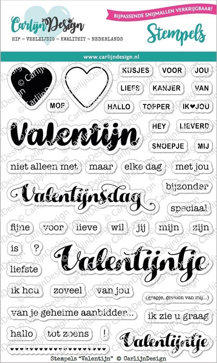 Clear Stamps Valentijn (CDST0059)